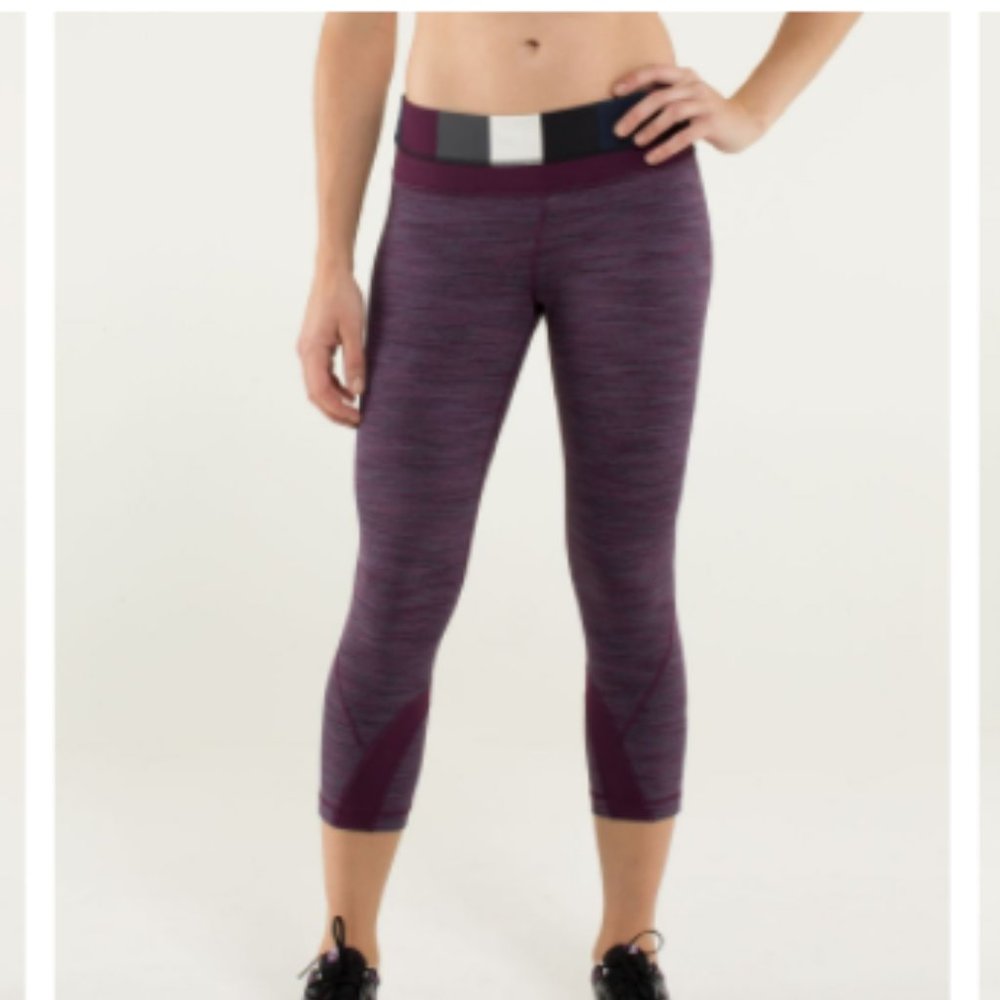 Lululemon crops size 6